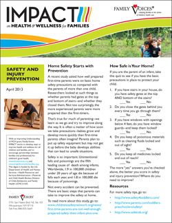 Safety and Injury Prevention - April 2013